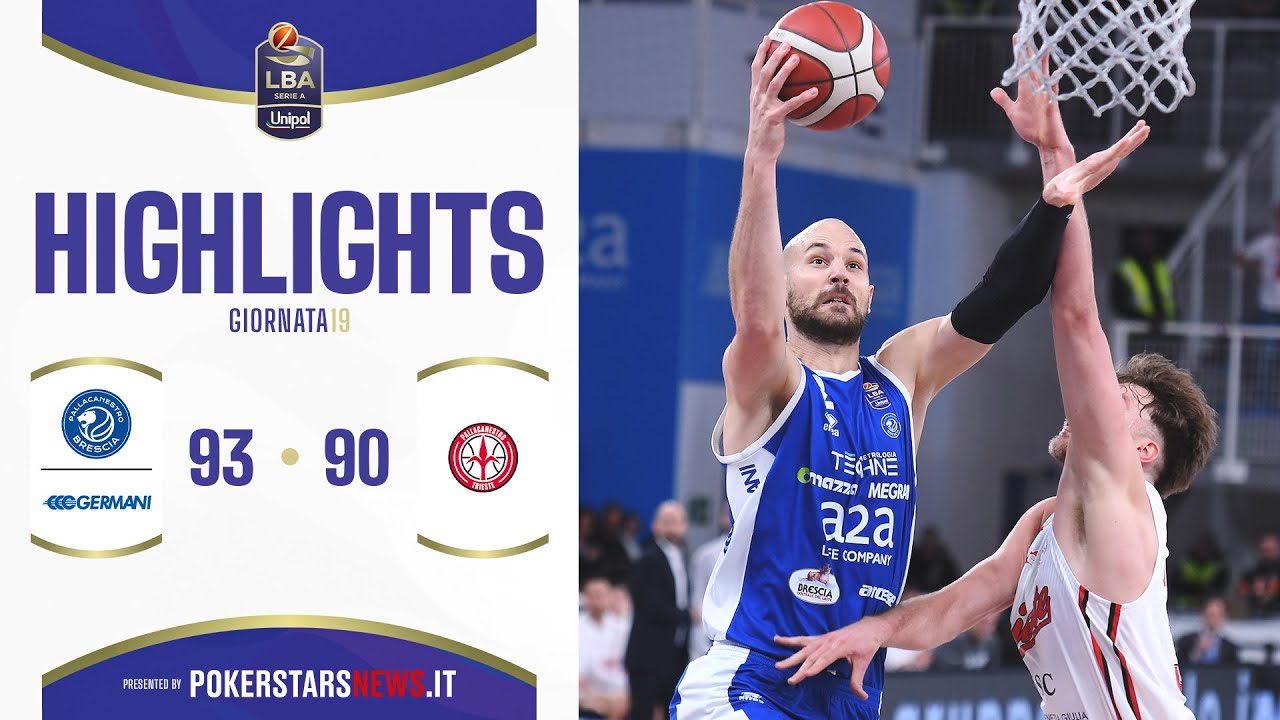 Germani Brescia - Pallacanestro Trieste | Serie A Unipol 2024/25