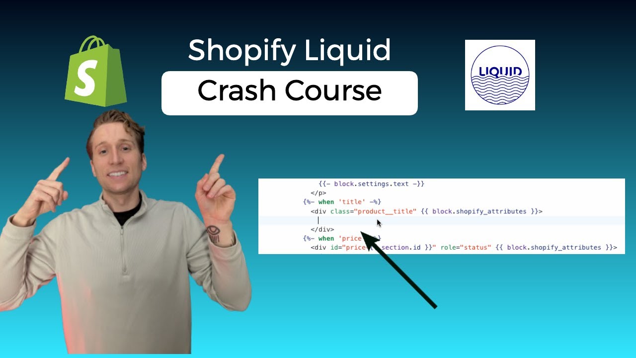 Shopify Liquid Crash Course (10 Minutes!)