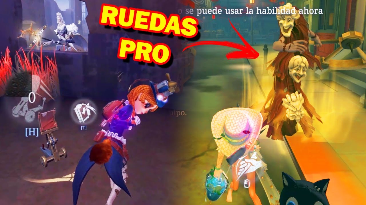 LA VENTANA ERA LA ÚNICA MANERA DE PODER KITEAR A ESTE RUEDAS | IDENTITY V ESPAÑOL