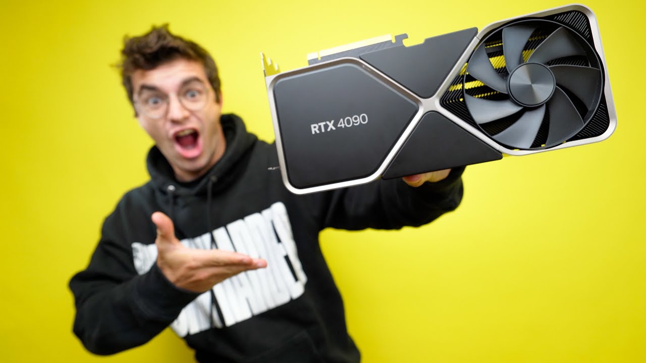 LA SCHEDA VIDEO PI&Ugrave; POTENTE (e costosa) AL MONDO - NVIDIA RTX 4090