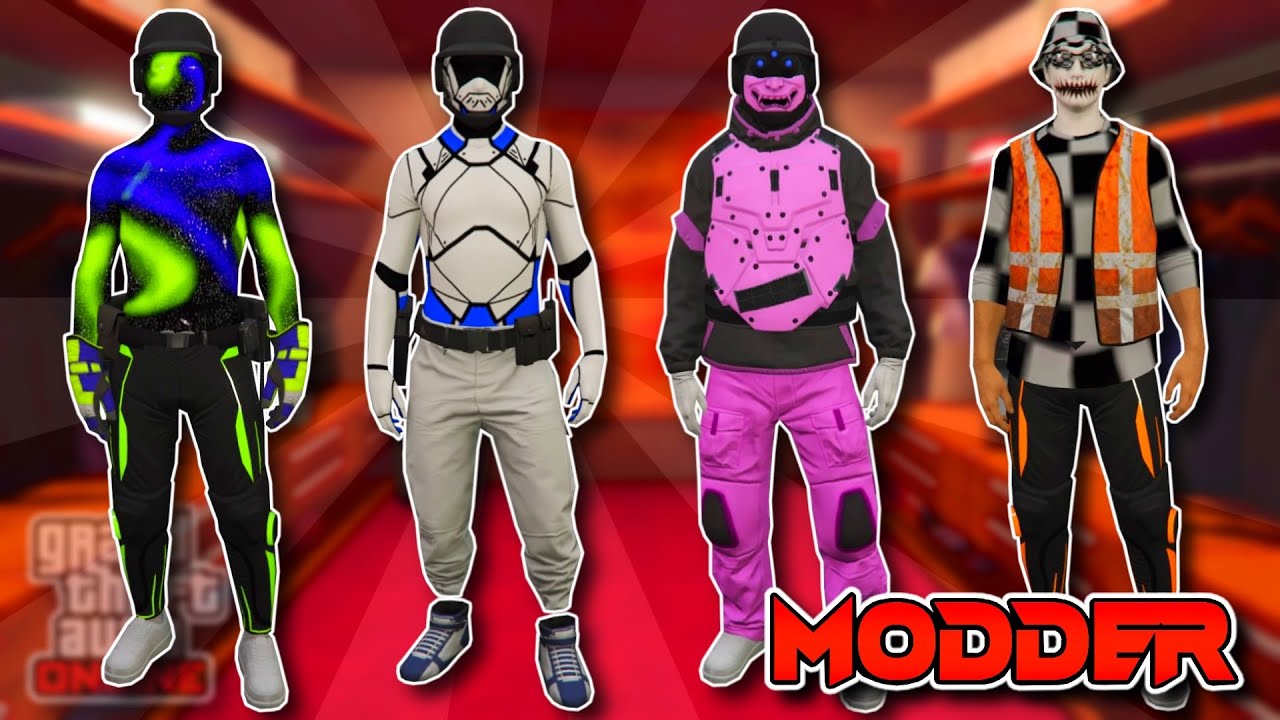 ✔AVOIR PLUSIEURS TENUES MODDER EN MÊME TEMPS | Gta 5 Online !