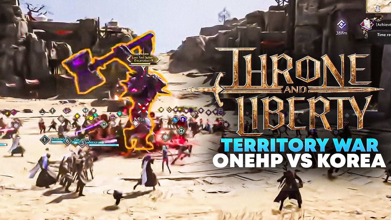 #1 Ranked Guild vs EVERYONE (Throne & Liberty)