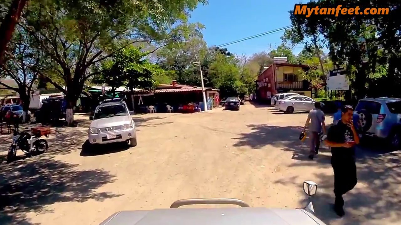 Driving around Playa Brasilito and Playa Conchal in Costa Rica