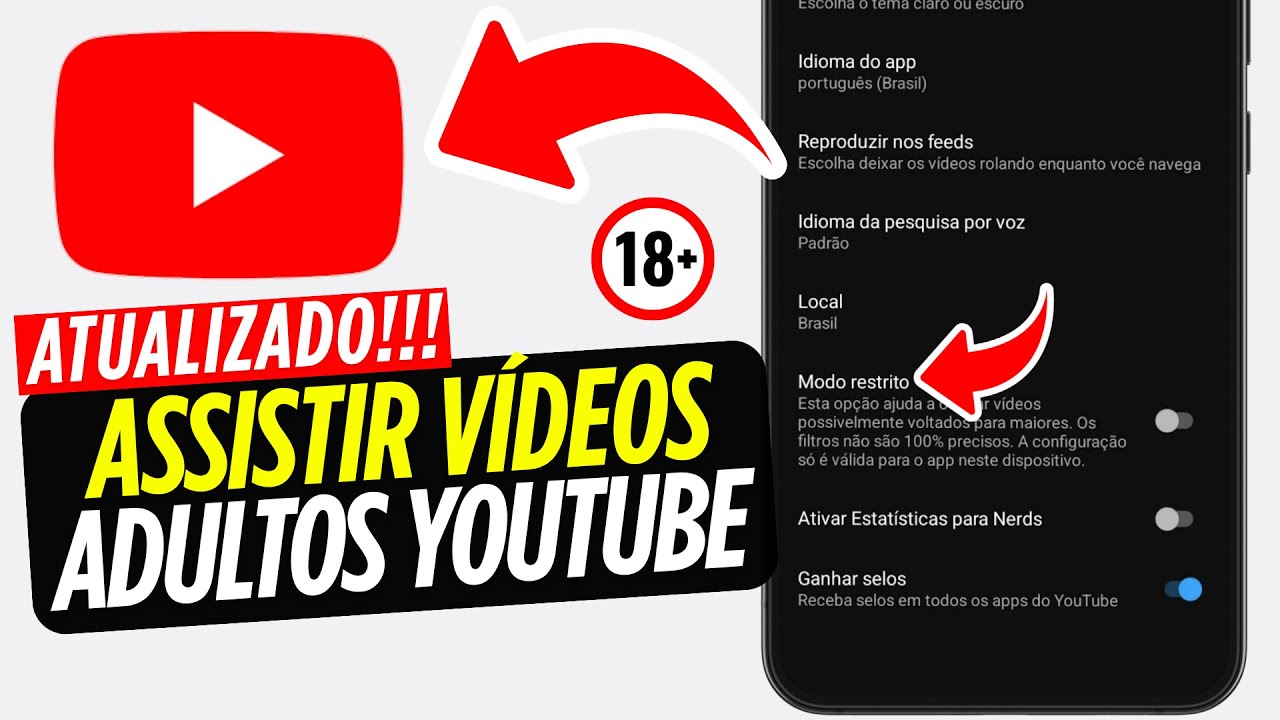 Como Assistir a V&iacute;deos Adultos No YouTube