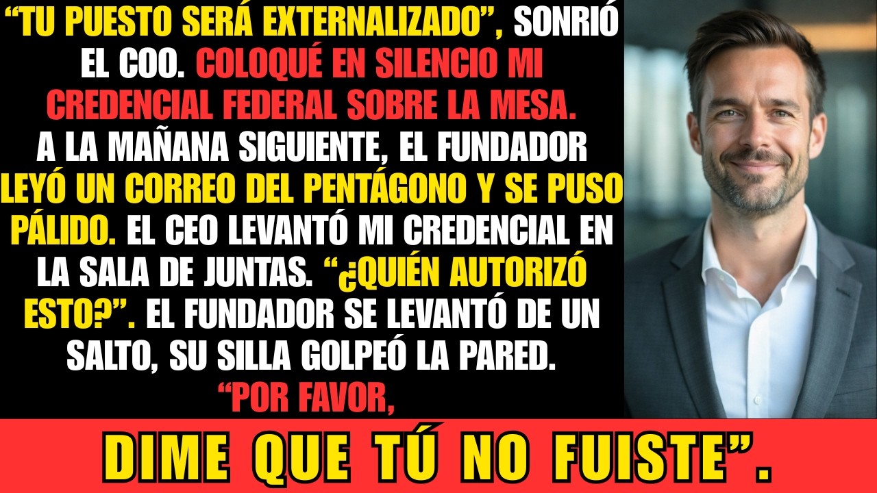 Subcontrataron Mi Puesto… Y El Pentágono Cerró Toda Su Empresa