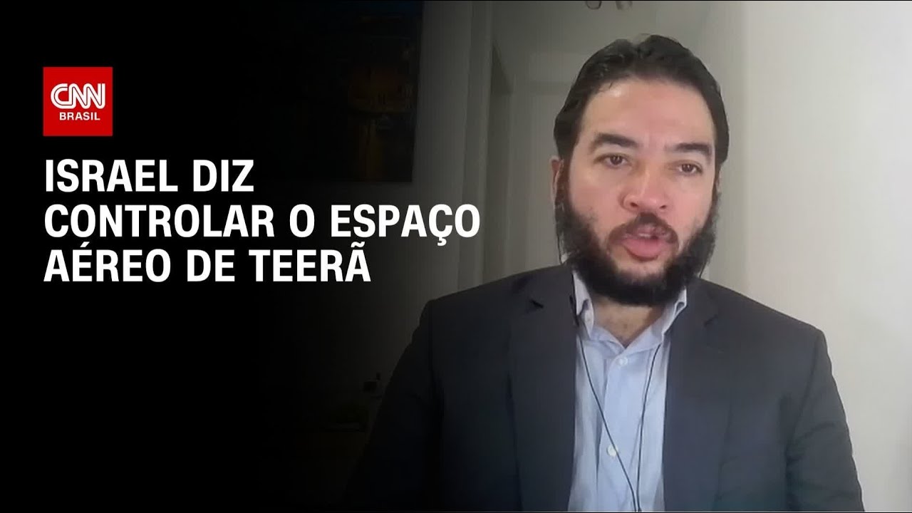 Israel tem controle do espaço aéreo de Teerã, diz professor | AGORA CNN
