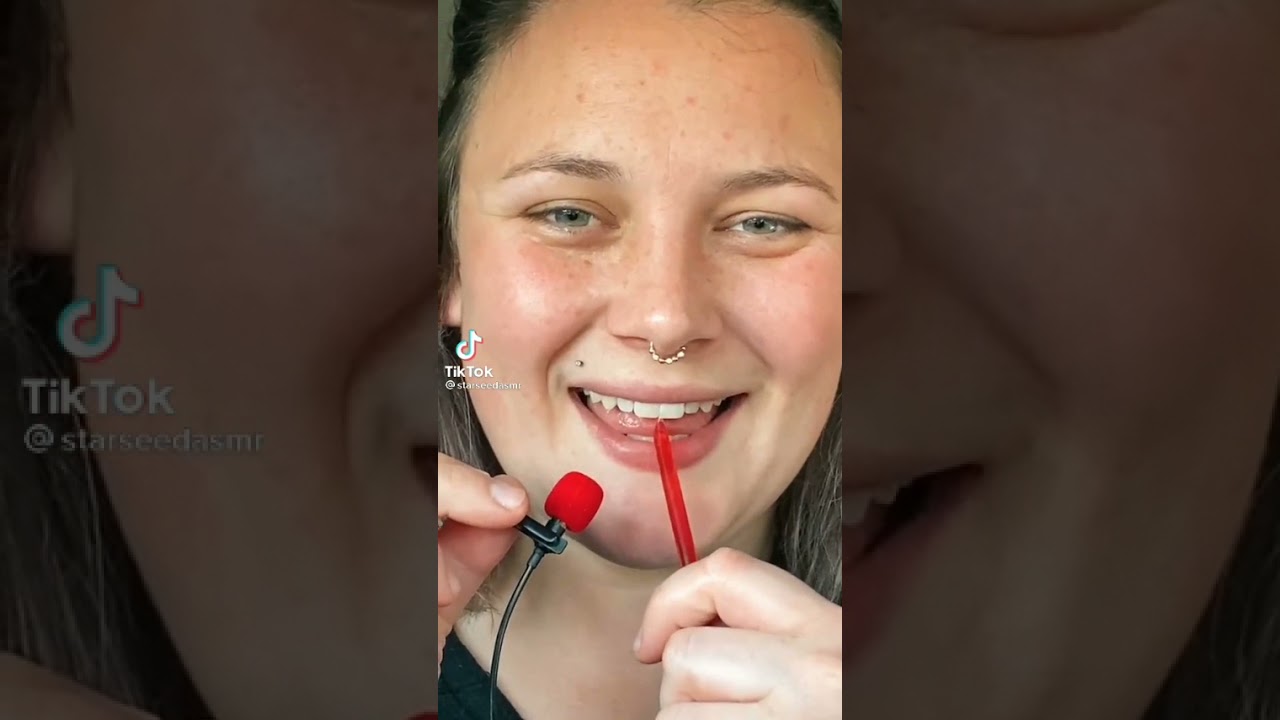 ASMR TikTok Compilation pt. 1 (role plays, trigger sounds, eating, + more)