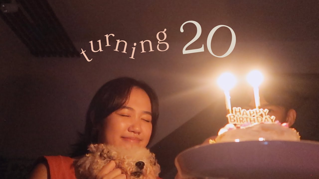 turning 20 and midterms hell week 🎂 (a very late uni vlog)