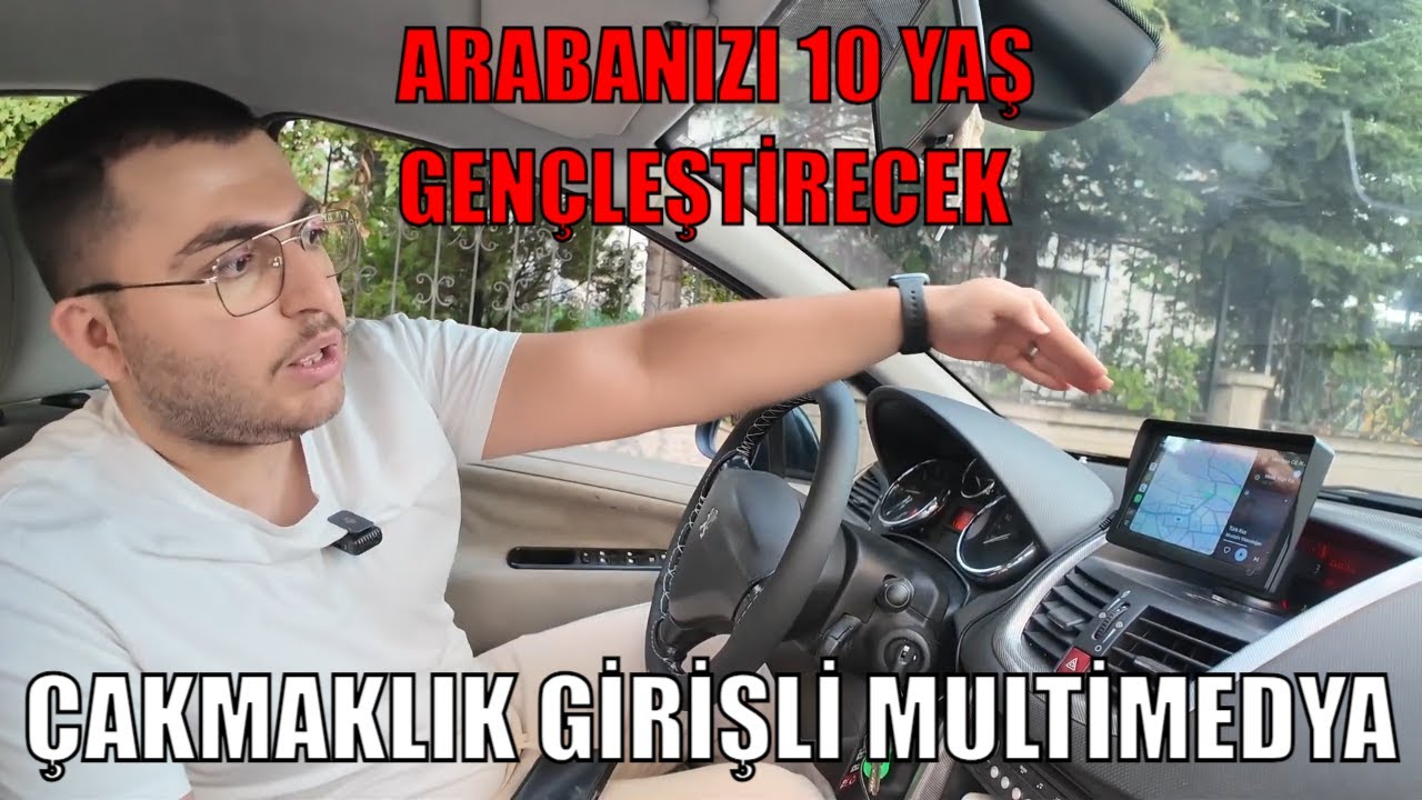 Her Araca Uyumlu 7 inç CarPlay Ekran İncelemesi | GPS, Bluetooth, Kamera ve Daha Fazlası!