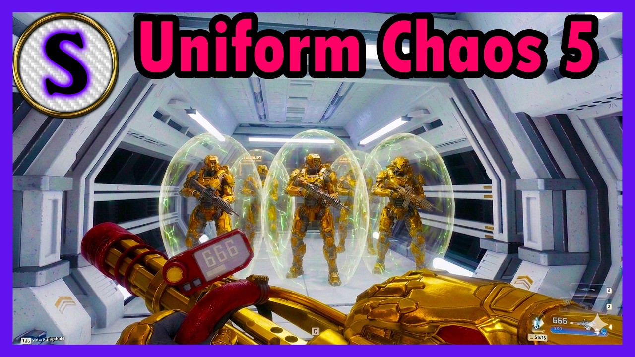 Deadzone: Rogue | ZONE 4 - UNIFORM CHAOS V | Solo Playthru on Nightmare | Hipfire MINIGUN Build