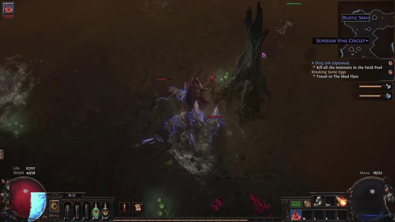 PoE Affliction league gameplay