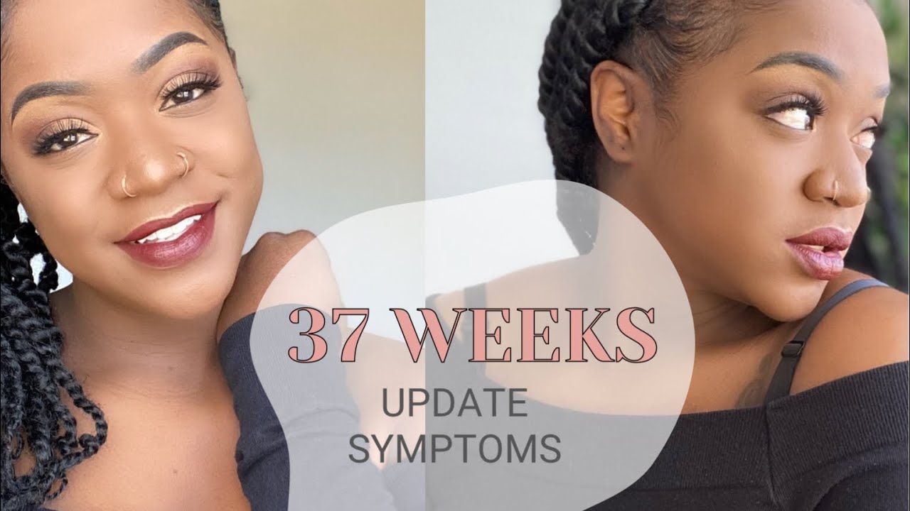 37 Weeks 📅 | Hello Lightning Crotch!! ⚡️ | The Return Of Nausea 🤢 | Snowpocalypse 🥶