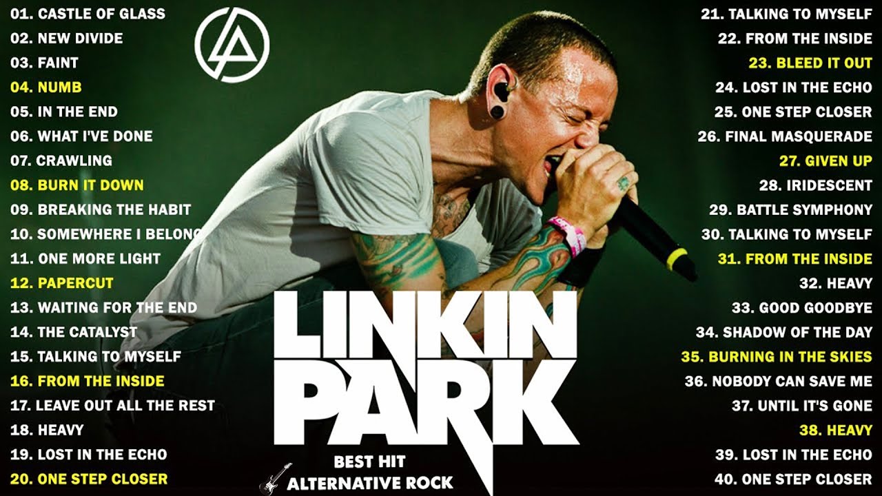 Linkin Park Greatest Hits Full Album 2025✨Linkin Park Best Songs🎸