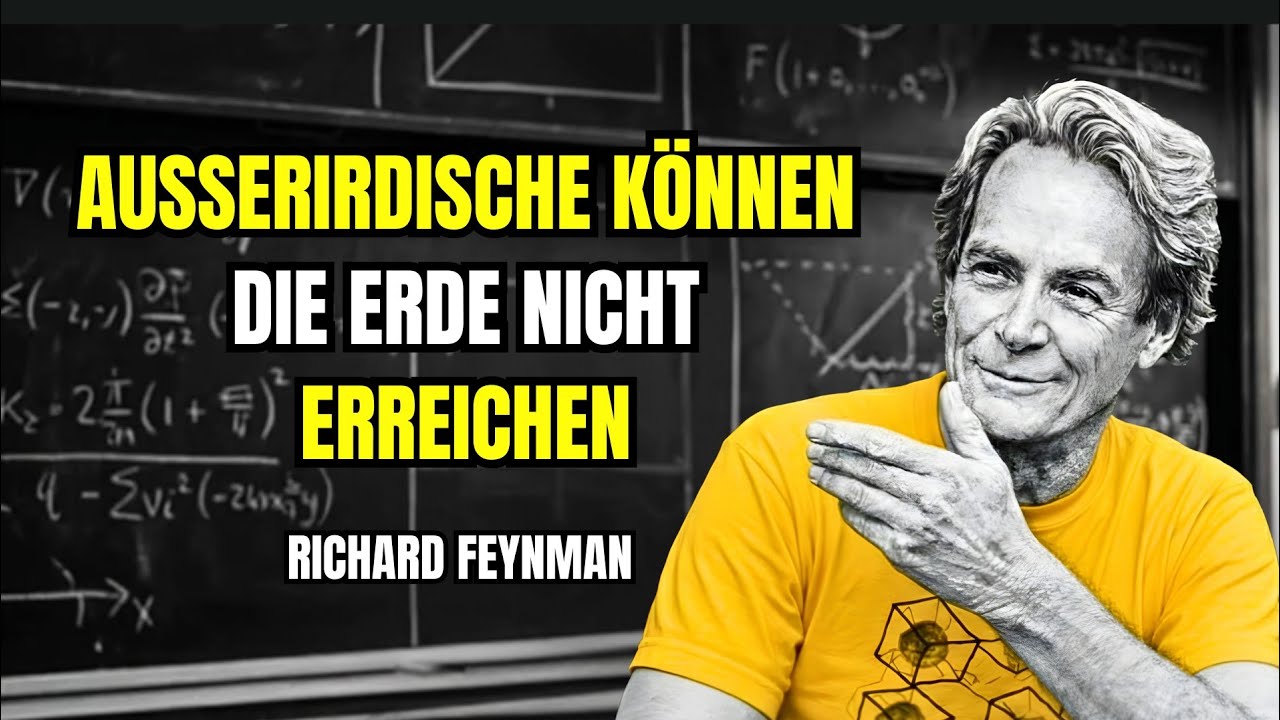 Die Physik, die interstellares Reisen UNMÖGLICH macht - Richard Feynman 