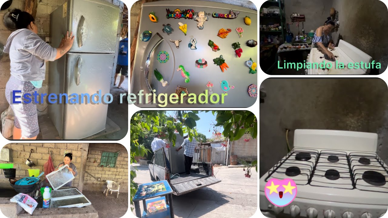 Haciendo limpieza //en casa de mis suegros+video variado👆🏼