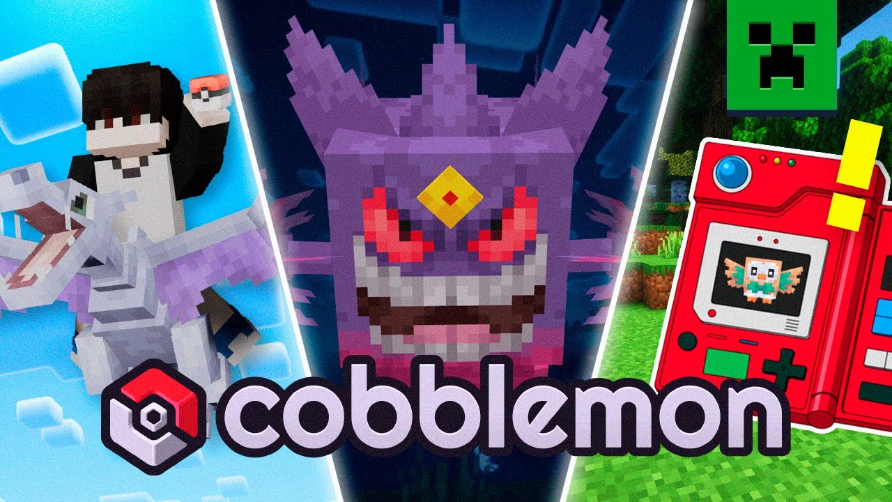MELHORES MODS pra jogar COBBLEMON!