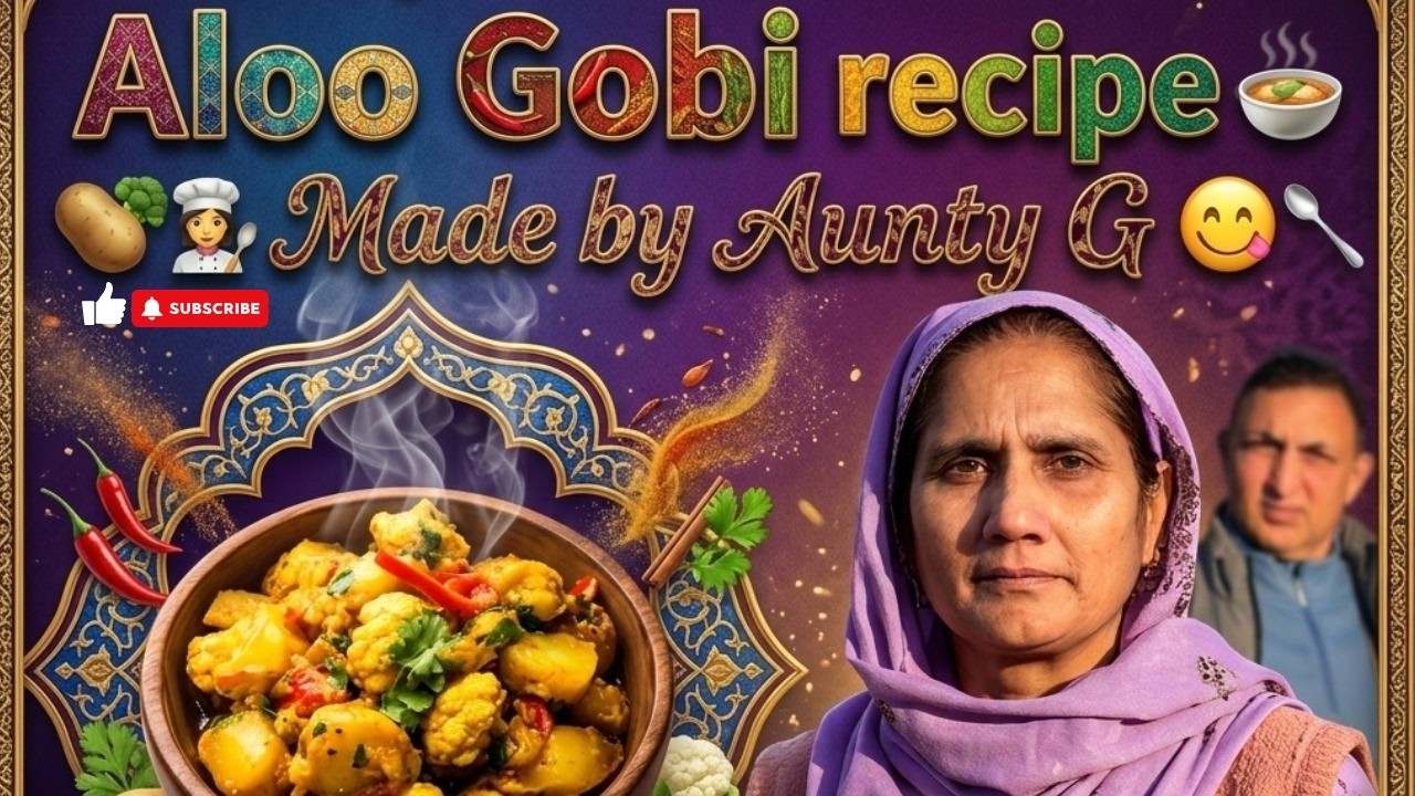 Aloo Ghobi Recipe by Aunty Bano