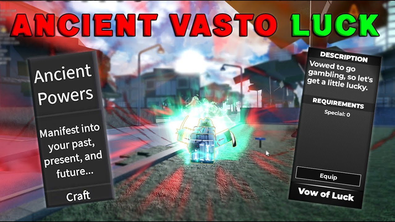 [Type Soul] Ancient Vasto With Vow of Luck Is Unbalanced...