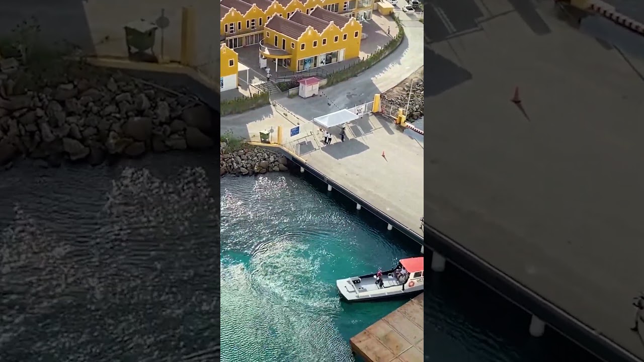 Birds Eye View Of Kralendijk, Bonaire * Explorer of the Seas