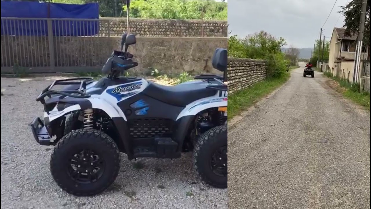 Présentation du quad électrique Hytrack MP4 gabarit adultes, par Quad 26