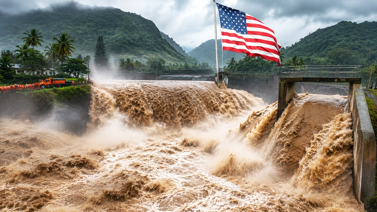 Гавайи, США в эпицентре шторма!🌊 Тропический шторм &laquo;Лала&raquo; вызвал масштабные внезапные наводнения ...