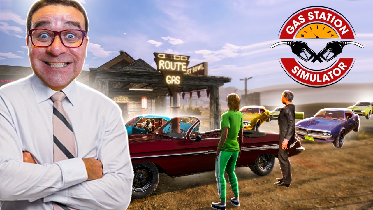 GAS STATION SIMULATOR #10 | ATENDI MAIS DE 100 CLIENTES