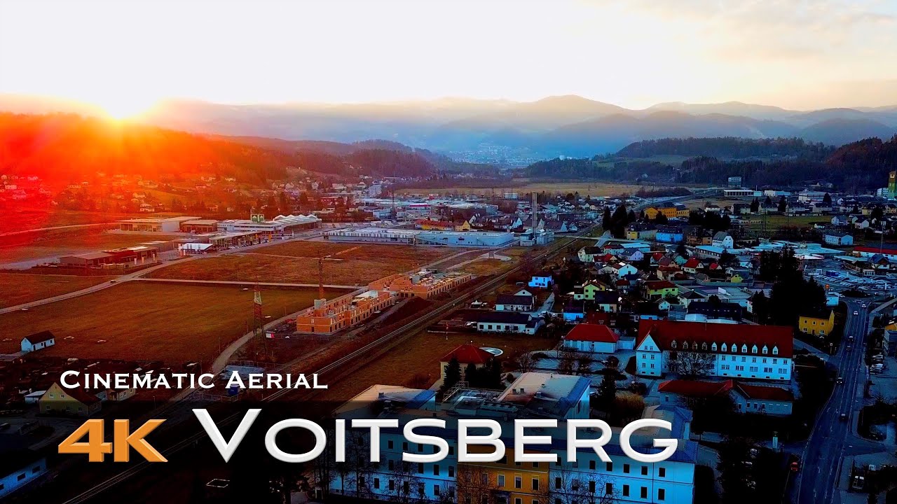 VOITSBERG 🇦🇹 4K Drone Drohne | AUSTRIA Österreich | Bernbach Arnstein Lobming Koflach