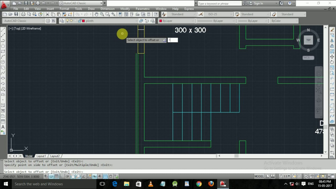 Autocad Tutorial in Malayalam part 4