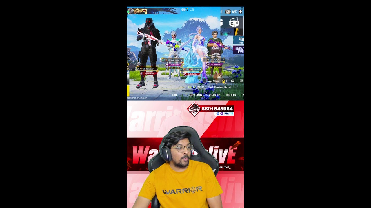 Lets Explore New Update 4.2 😍BGMI live shorts warrior is live #shorts #short #shortsfeed
