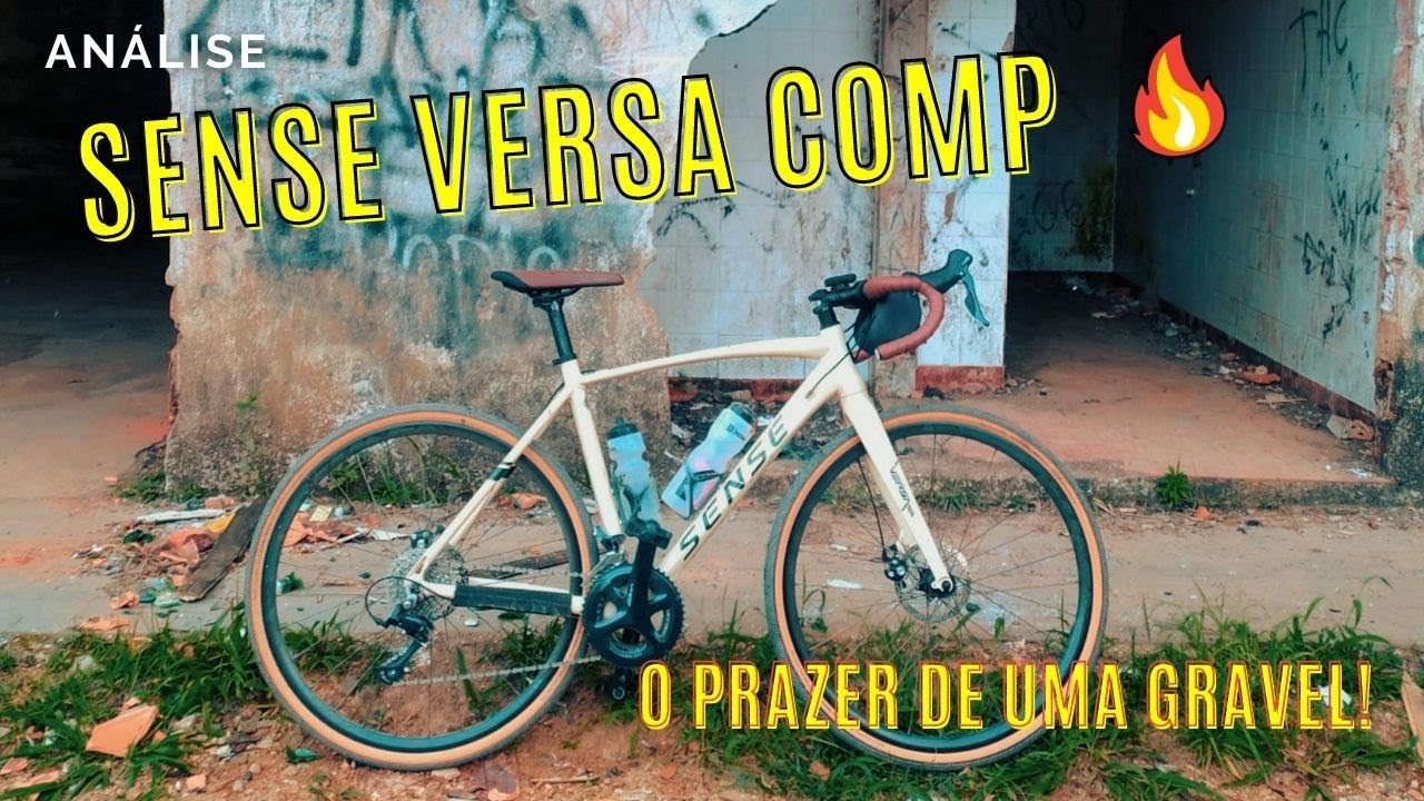 Tá na dúvida de comprar uma gravel? Análise Sense Versa Comp