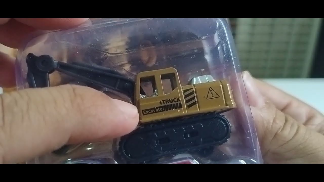 COLEÇÃO MINIATURAS DIECAST - Aquisição de miniaturas 1:64 veículos de construção (máquinas pesadas)