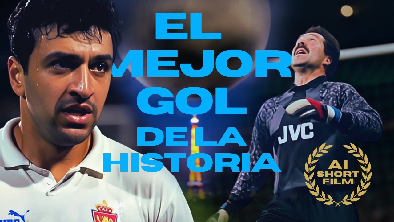 El Gol de Nayim como nunca antes visto (Cortometraje IA)