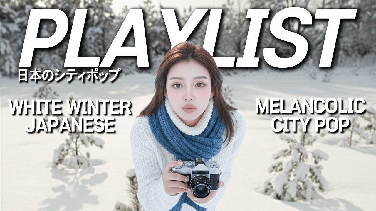 [PLAYLIST] ❄️ 눈 내리는 겨울 밤 ❄️ 아무 말 없이 듣기 좋은 일본 시티팝
