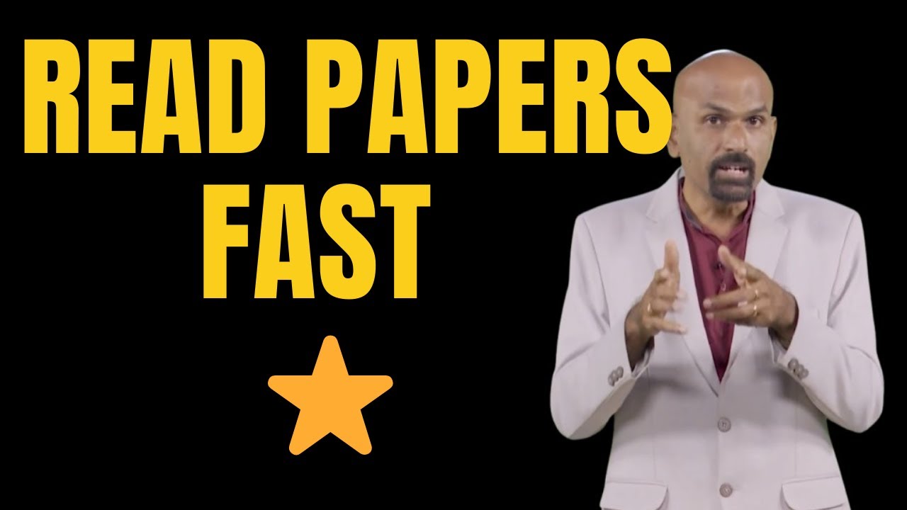 How to Read Research Papers Faster | A Smart Academic Method