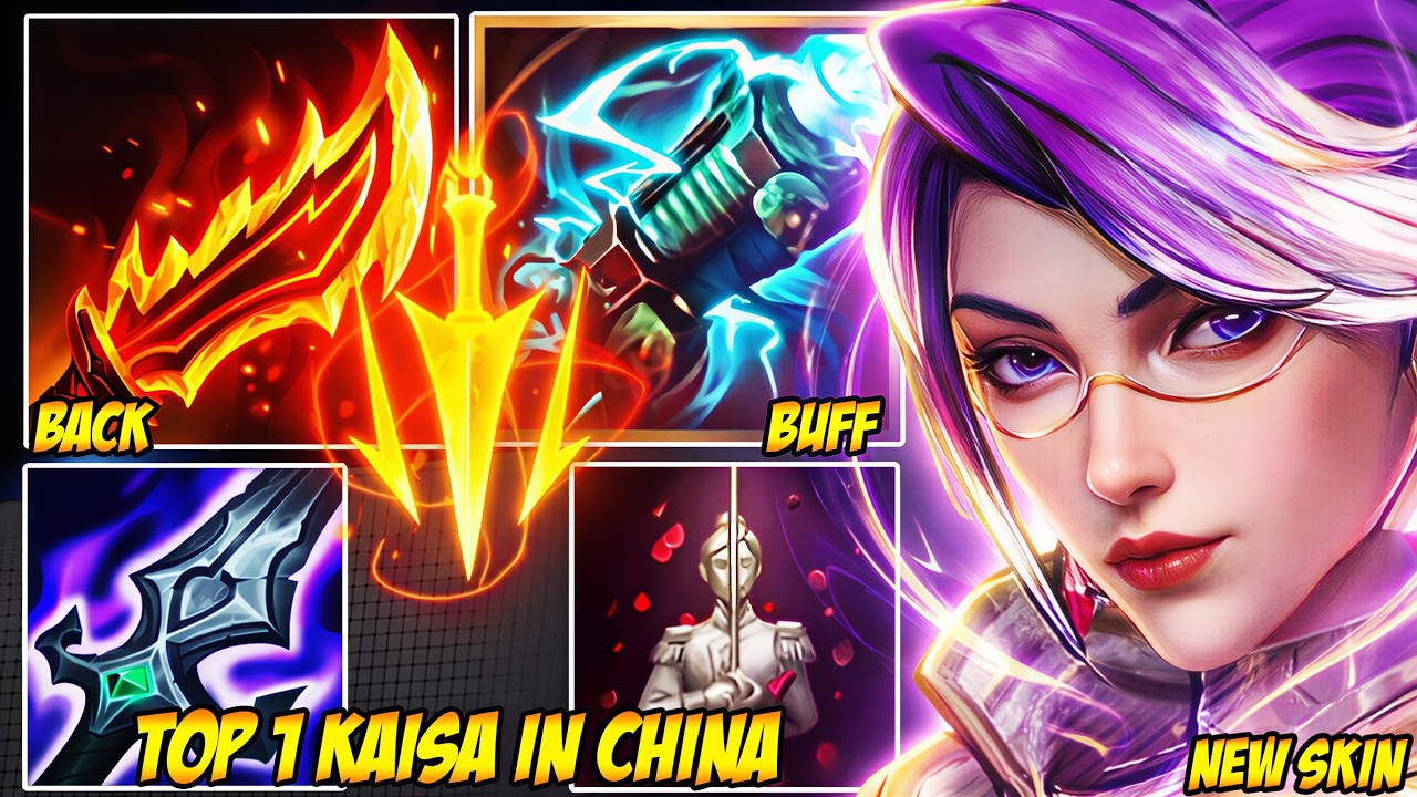Wild Rift China Top 1 Kaisa - PRESTIGE NEON DAREDEVIL KAI&rsquo;SA IS HERE