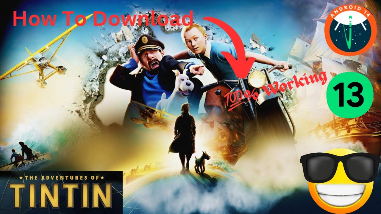 How To Play The Adventure Of Tintin Game On Android 14 💯 % Working Method