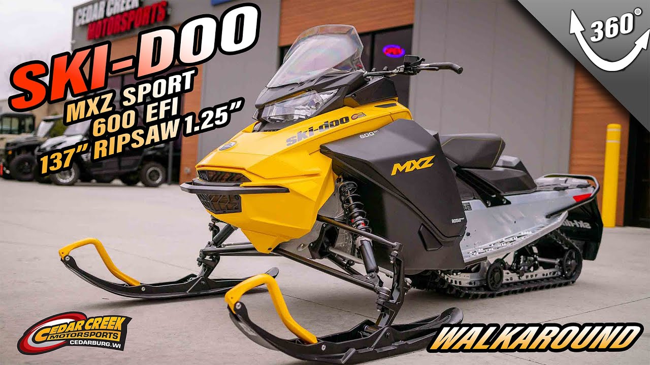 Walkaround | 2025 Ski-Doo MXZ&reg; Sport 600 EFI 137 RipSaw 1.25