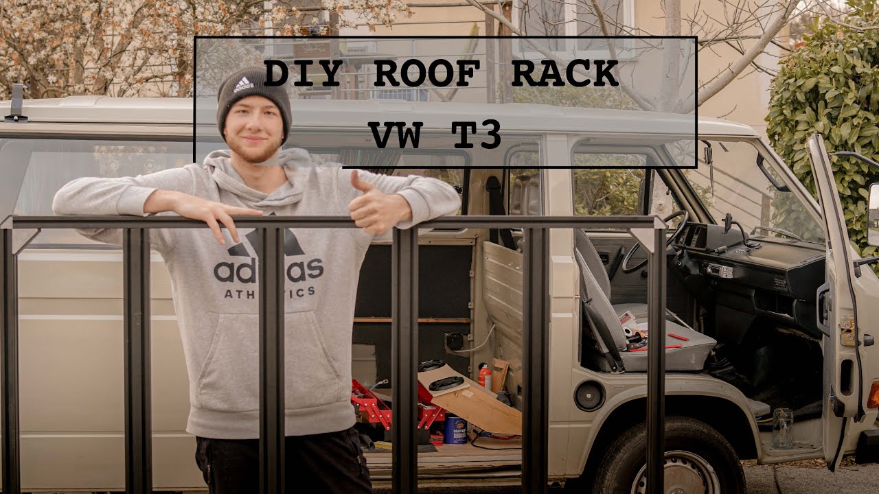 Roof Rack VW T3  DIY BUILD/ Alu profiles