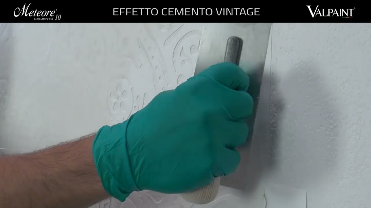 METEORE 10 VALPAINT   CEMENTO VINTAGE   Official video