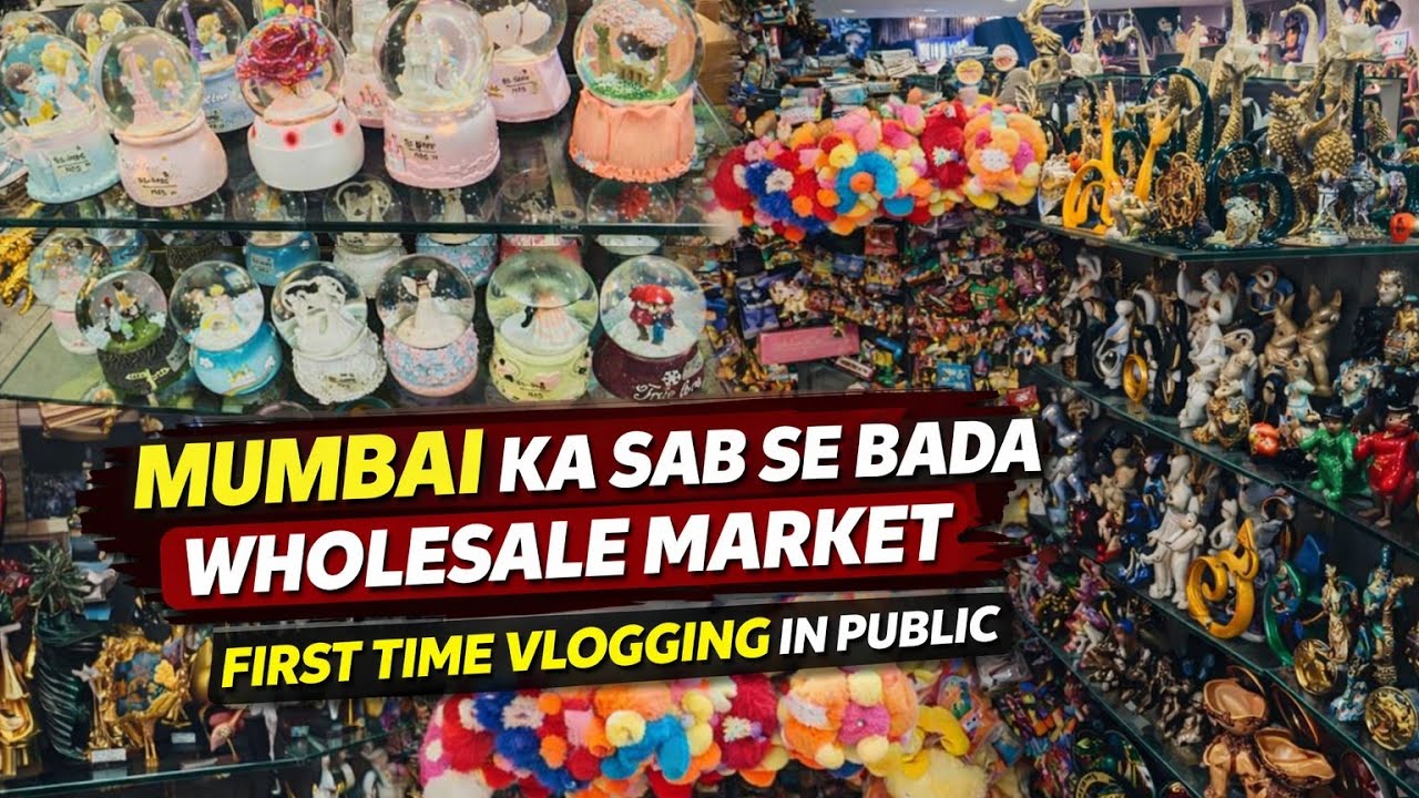 Mumbai ka sabse bada wholesale market🤑 | मुंबई का थोक बाजार | Safar With AK 🌍