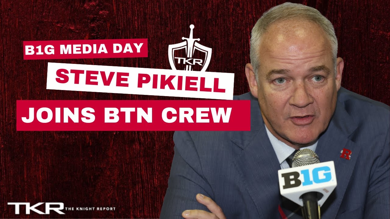 Стив Пикелл, Грант и Дэвис обсуждают Big Ten Media Days 2025 — баскетбольная команда Rutgers Scar...