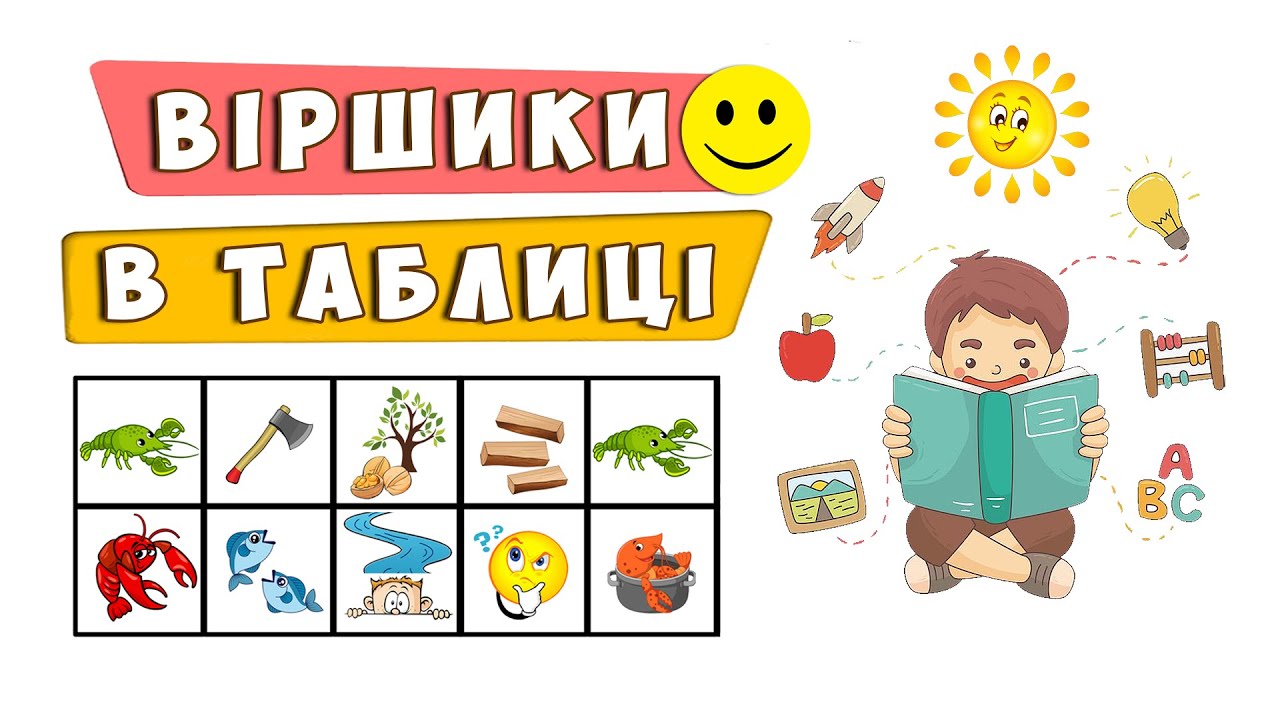 Логопедичні вірші для дітей 💡 Як швидко вчити вірші напам'ять? 📝 мнемотаблиці