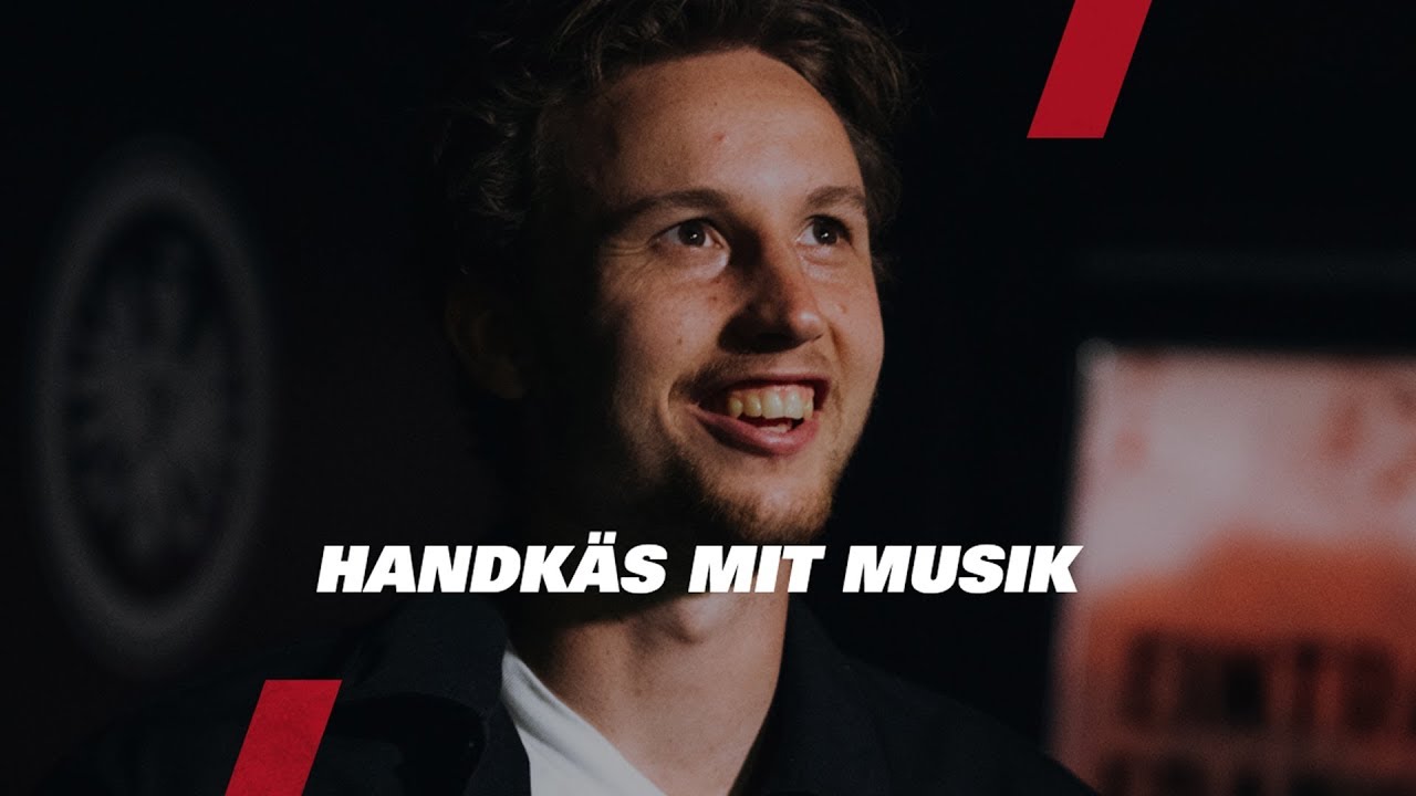 Beatboxen mit Rönnow I Frederik Rönnow bei Handkäs mit Musik I Eintracht Frankfurt