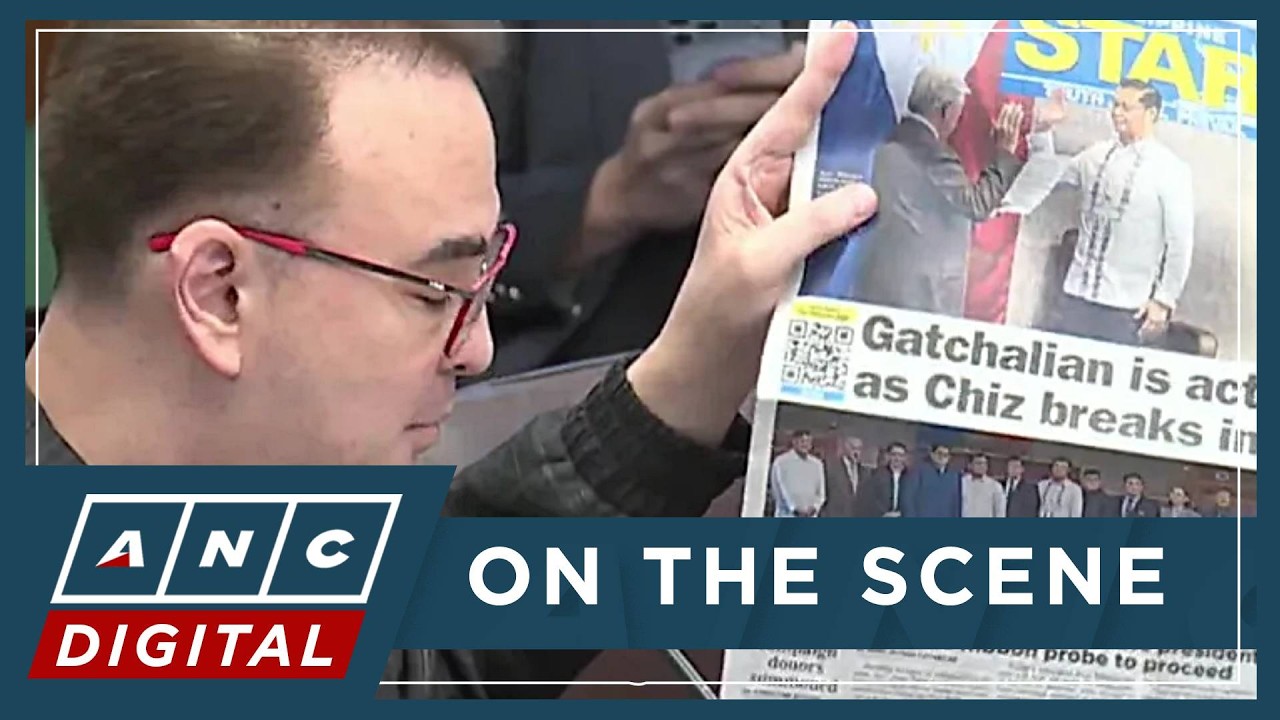 Alan Peter on front page of newspapers: 'Nothing about Cayetano is still Senate president' | ANC