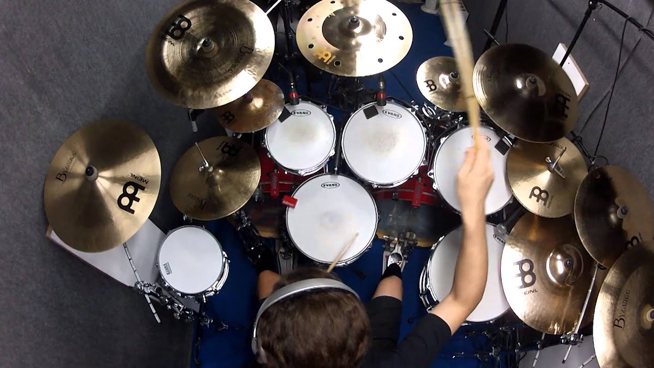 Using the kick in Drum fills n° II : Single stroke coordination