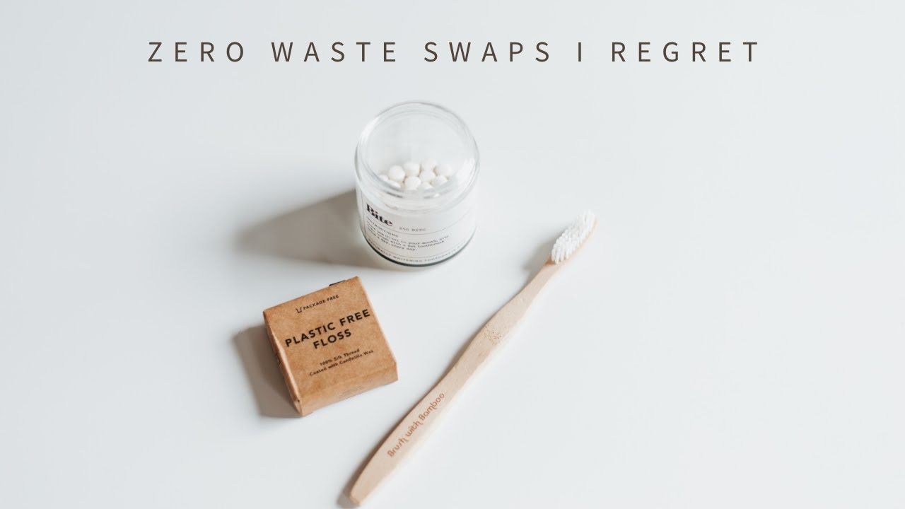 ZERO WASTE SWAPS I REGRET | Do not recommend these!