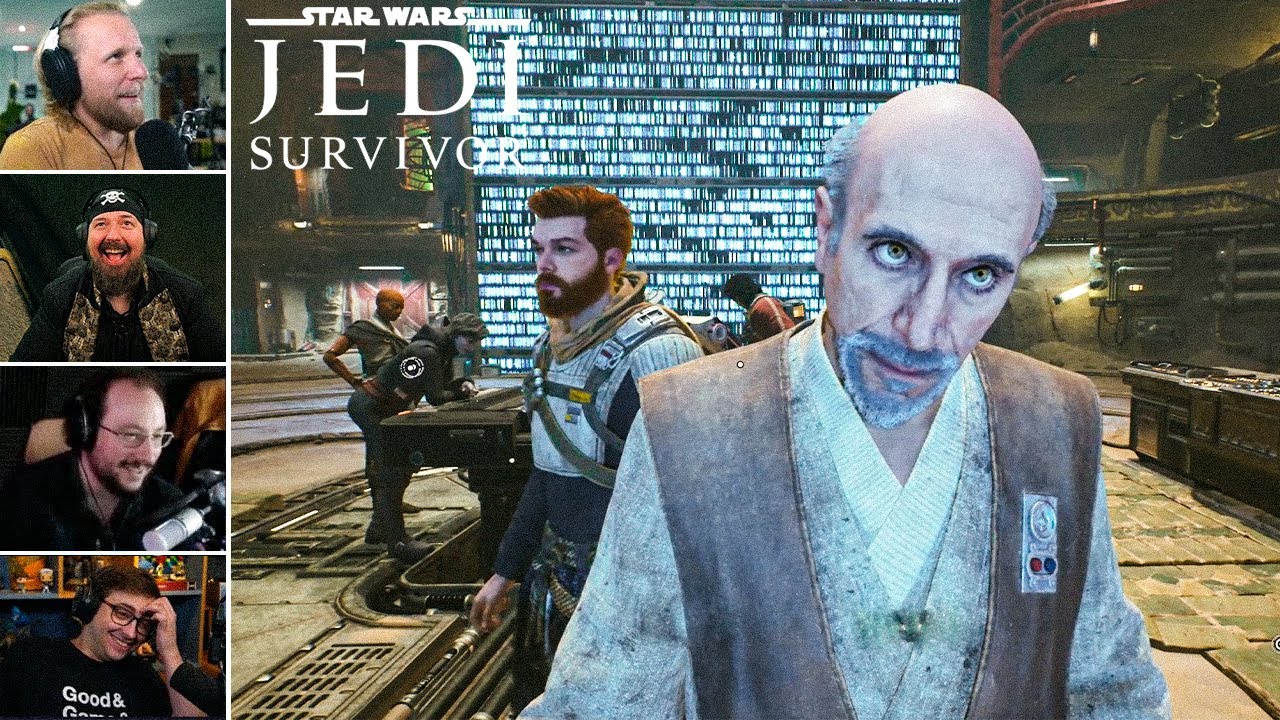 Streamers React to Star Wars Jedi Survivor Funny Moments/Glitches Part 1 (Funny Moments)