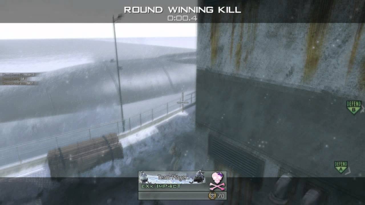 Mw2 Throwing Knife Kill ( TrickShot ) HD
