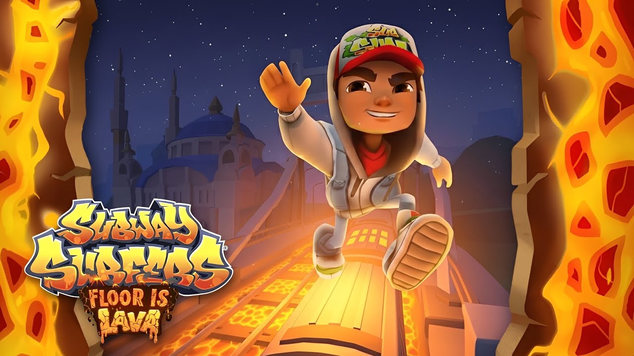 🌋 Subway Surfers: Floor Is Lava ISTANBUL [ Night Mode ] - No Floor Challenge! 🇹🇷🌃