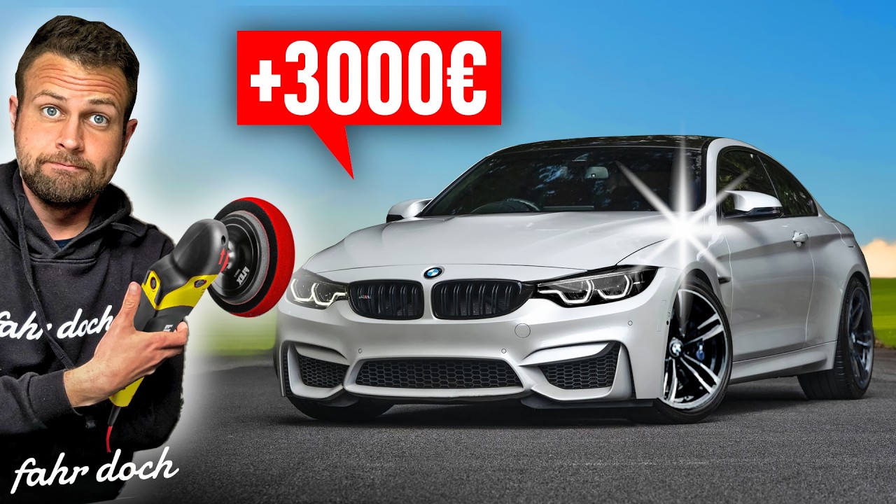 So einfach erhöhst du den Wert von deinem Auto! BMW M4 AUFBEREITUNG | Fahr doch